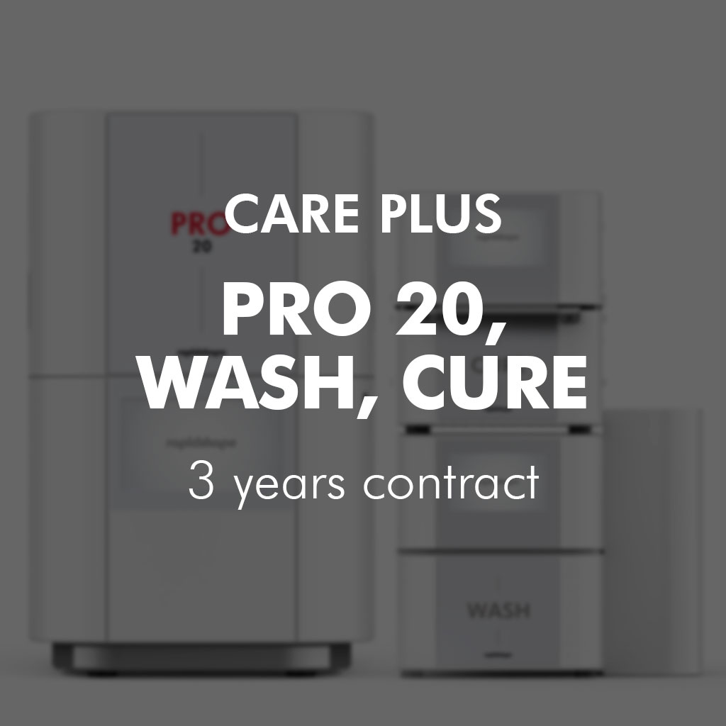 CARE PLUS PRO 20, WASH, CURE – 3 years contract