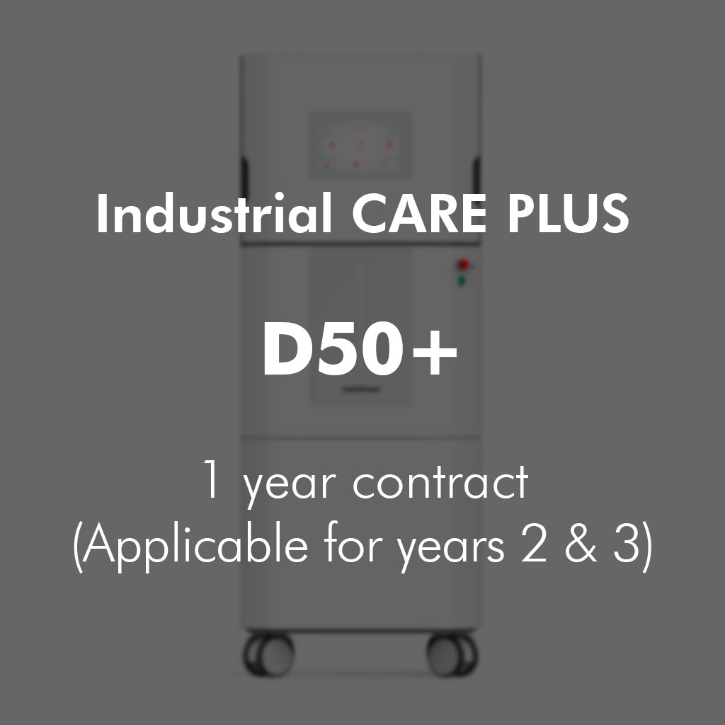 Industrial CARE PLUS  x50 – 1 year contract (Applicable for years 2 & 3)