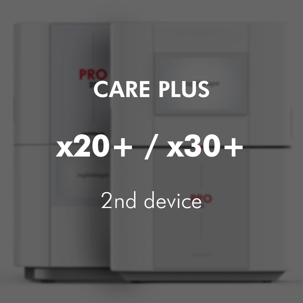 CARE PLUS x20+/x30+ from 2nd device