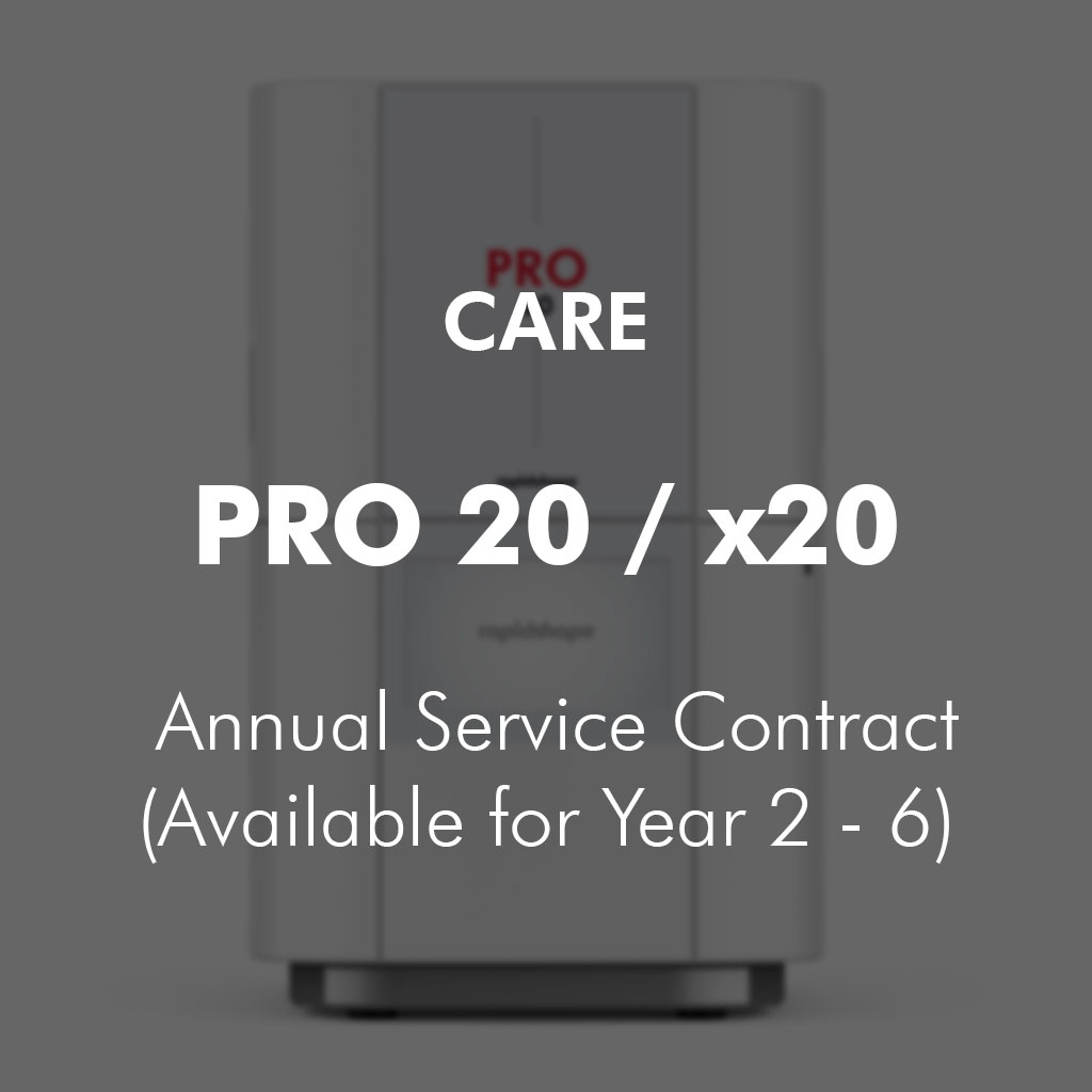 CARE PRO 20, x20 – Annual Service Contract (Available for Year 2 - 6)