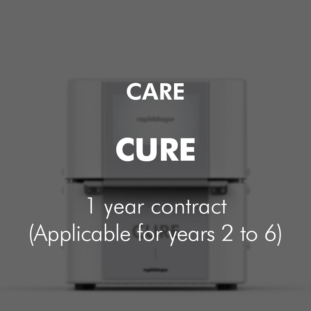 CARE CURE – 1 year contract (Applicable for years 2 to 6)