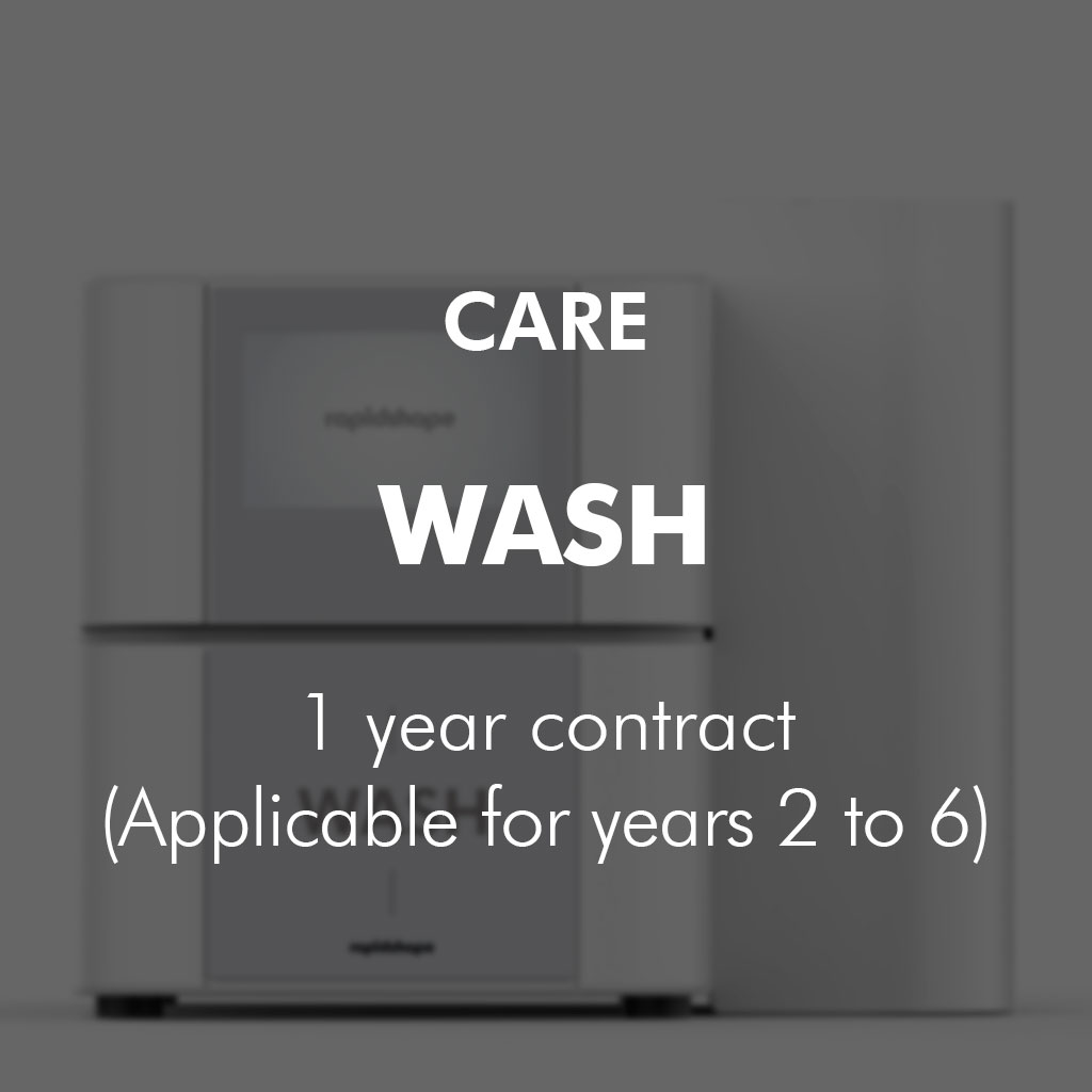 CARE WASH – 1 year contract (Applicable for years 2 to 6)