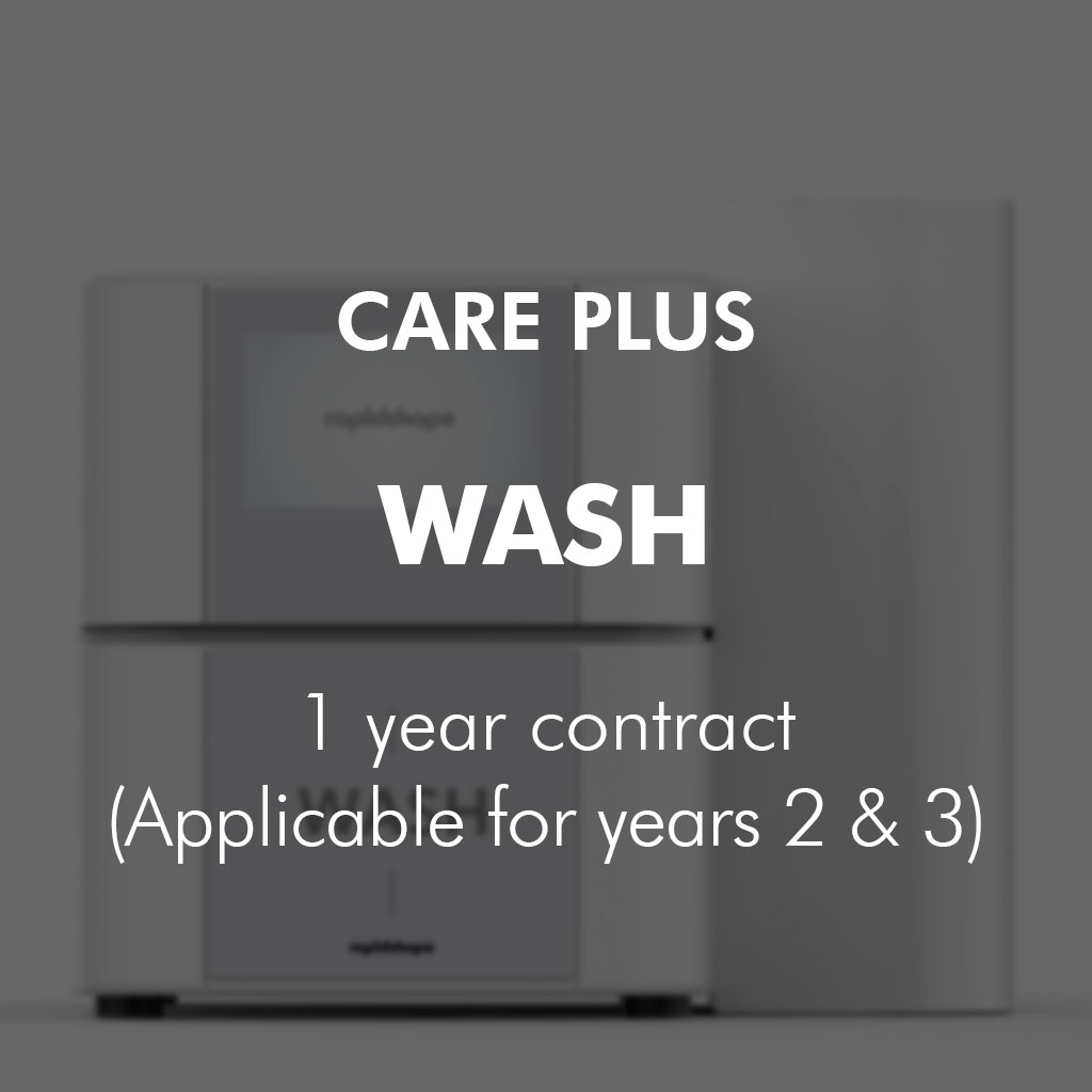CARE PLUS WASH – 1 year contract (Applicable for years 2 & 3)