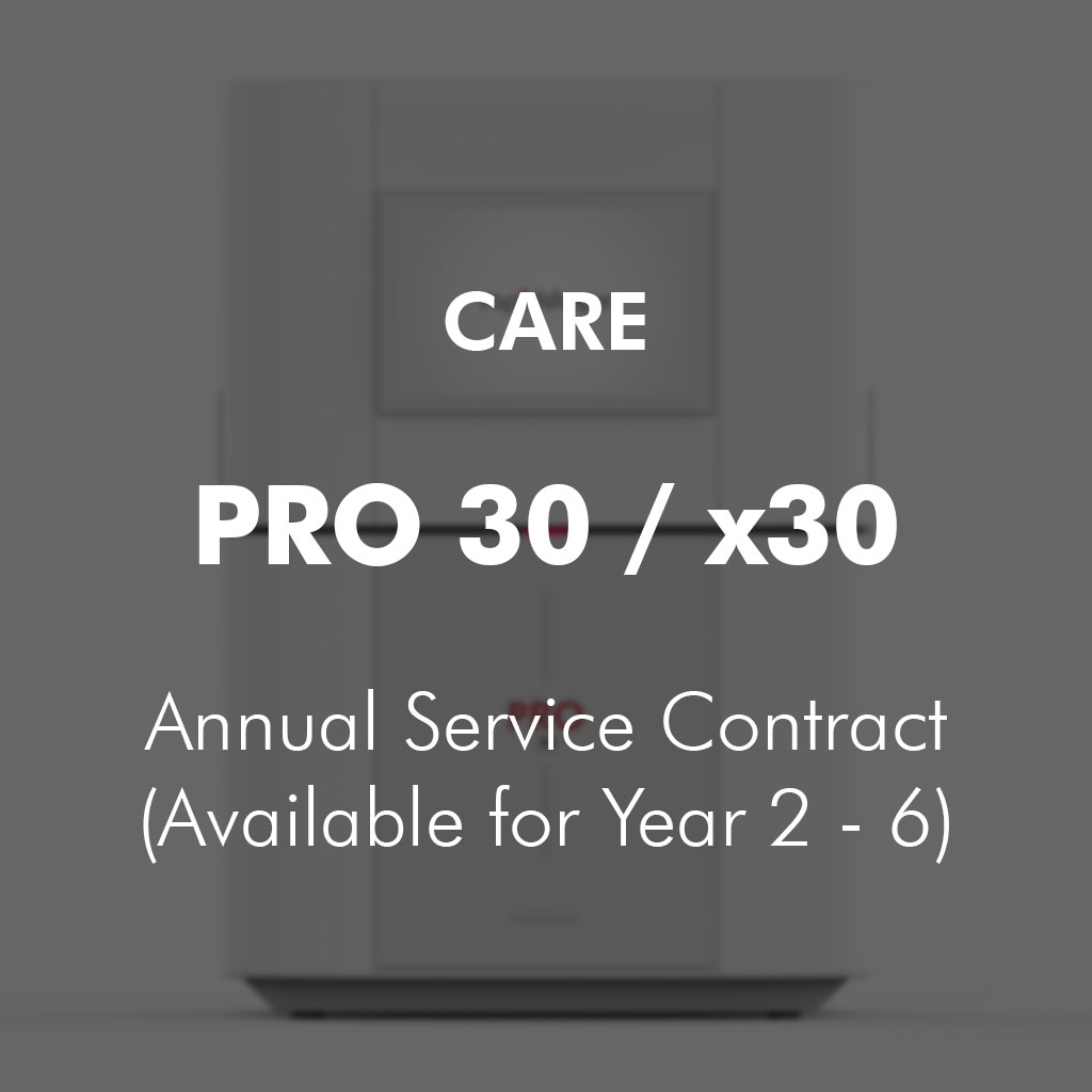 CARE PRO 30, x30 – Annual Service Contract (Available for Year 2 - 6)