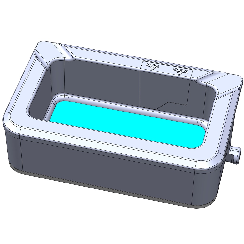 Crystal Polish Reservoir (small) Rapid Print Kit, ONE
